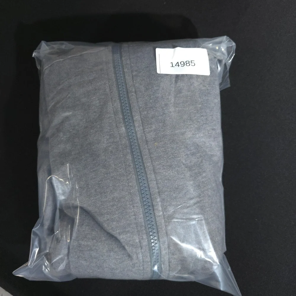Nike Full Zip Hoodie Womens‎ 1X Grey Funnel Neck Fleece 942101 Sportswear Zip Up